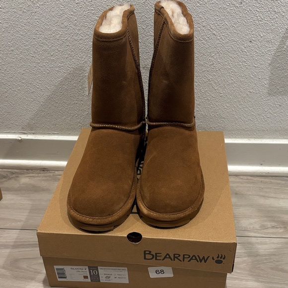 BearPaw Shoes - BearPaw Tan Suede Winter Boots